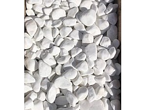 1"-2" White Beach Pebbles